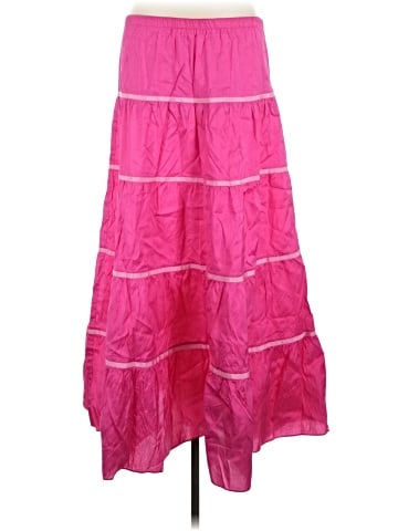Calypso by Christiane Celle Silk Skirt (view 2)