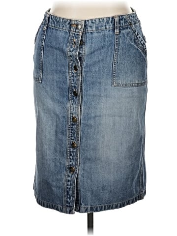 Crazy Horse by Liz Claiborne Denim Skirt (view 1)