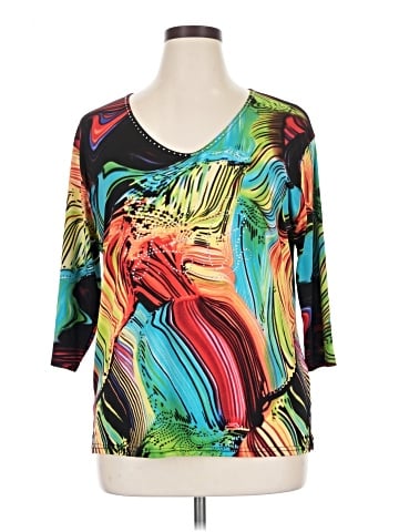 Valentina 3/4 Sleeve T-Shirt (view 1)
