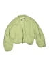 Zara SRPLS Solid Green Jacket Size 10 - 11 - photo 1