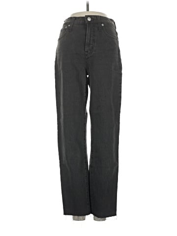 Madewell The Petite Perfect Vintage Straight Jean in Lunar Wash (view 1)