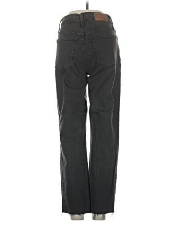 Madewell The Petite Perfect Vintage Straight Jean in Lunar Wash (view 2)