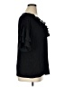 August Silk Black Short Sleeve Blouse Size XL - photo 4