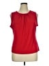 DKNY Red Sleeveless Blouse Size XL - photo 1
