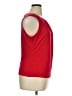 DKNY Red Sleeveless Blouse Size XL - photo 4