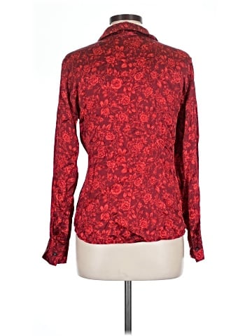 Ann Taylor LOFT Long Sleeve Silk Top (view 2)