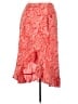 Universal Thread Paisley Red Casual Skirt Size XXL - photo 1