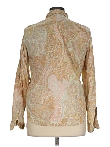 Lauren by Ralph Lauren Long Sleeve Button-Down Shirt (view 2)