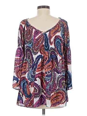 Spense 3/4 Sleeve Blouse (view 2)