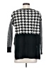 THML 100% Acrylic Houndstooth Black Pullover Sweater Size S - photo 2
