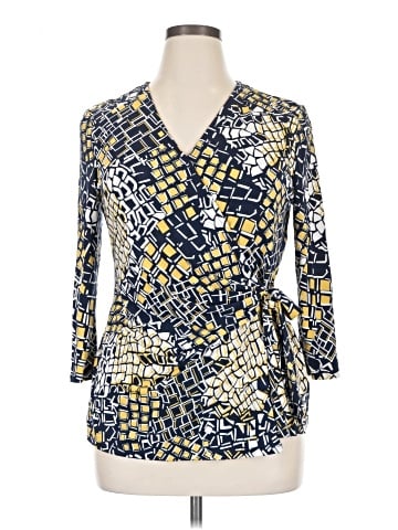 Charter Club 3/4 Sleeve Blouse (view 1)
