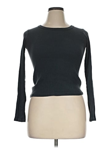 Unbranded 3/4 Sleeve T-Shirt (view 1)