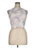 Active by Old Navy Silver White Sleeveless Top Size XL - photo 1