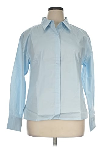 WAYF Long Sleeve Blouse (view 1)