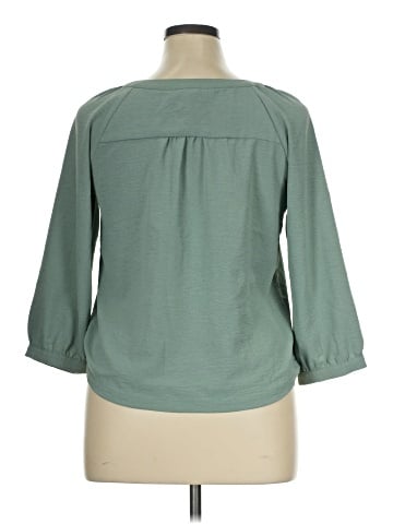 Monteau 3/4 Sleeve Blouse (view 2)