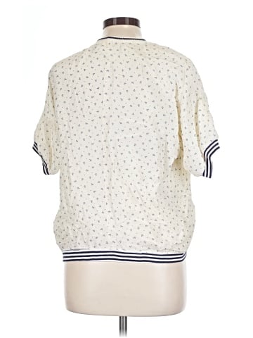 Karen Kane Short Sleeve Blouse (view 2)