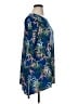 JM Collection Blue 3/4 Sleeve Blouse Size 1X - photo 4