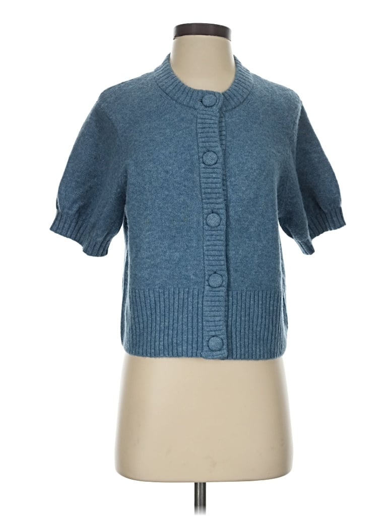 Pre-owned Primark Cardigan Sweater In Blue