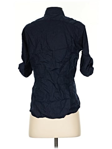 Chaps 3/4 Sleeve Button-Down Shirt (view 2)