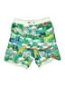 Mini Boden 100% Polyester Green Board Shorts Size 11 - 12 - photo 1