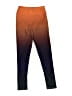 Lularoe Color Block Orange Active Pants Size 8 - 14 - photo 1