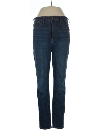 Madewell 11" High-Rise Skinny Jeans in Birchfield Wash (view 1)
