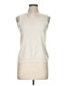 August Silk Ivory Sweater Vest Size L - photo 1