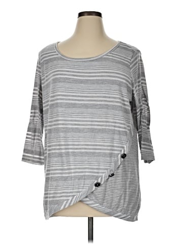 Onque 3/4 Sleeve Top (view 1)
