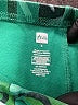 Tea 100% Cotton Print Green Board Shorts Size 6 - photo 3