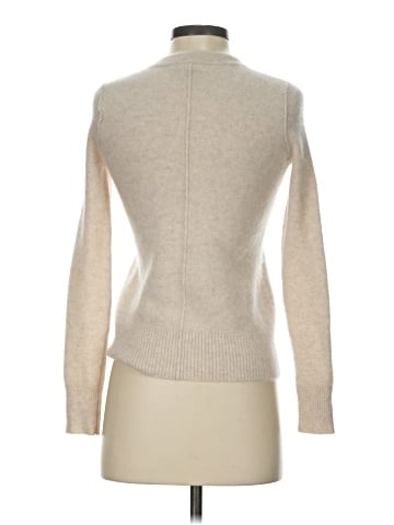 Aqua Cashmere Pullover Sweater (view 2)