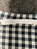 Zara Checkered-gingham Silver Long Sleeve Blouse Size XS - photo 7