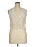 Forenza 100% Rayon Ivory Vest Size 1X - photo 1