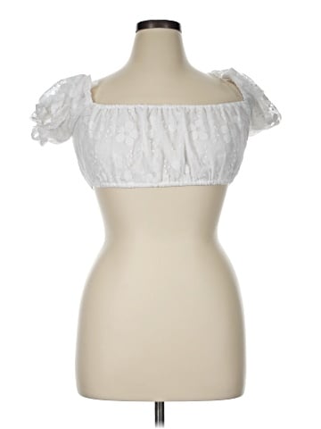 STAUD Short Sleeve Blouse (view 1)