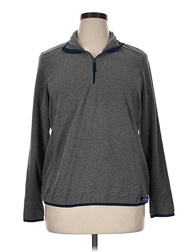 Pre-owned L.l.bean Pullover Sweater In Gray