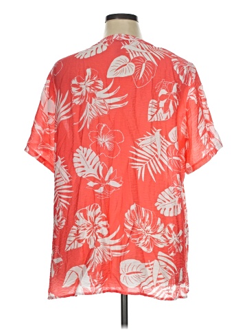 MULTIPLES Short Sleeve Blouse (view 2)