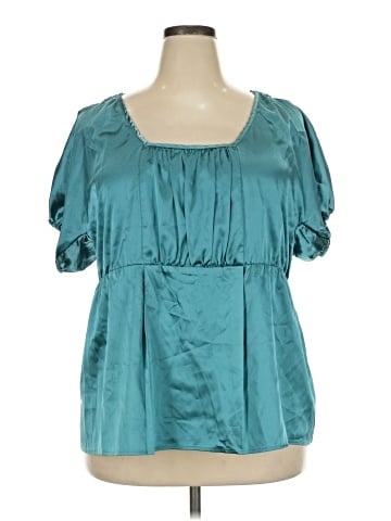 Mossimo Short Sleeve Blouse (view 1)
