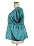 Mossimo Teal Short Sleeve Blouse Size 26 - photo 5