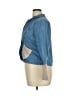 Forenza 100% Cotton Blue Denim Jacket Size 14 - photo 5