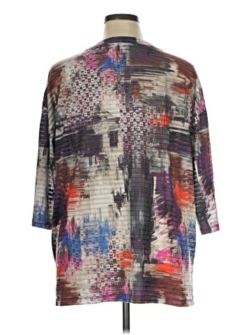 Onque Casuals 3/4 Sleeve Blouse (view 2)