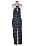 Pull&Bear Stars Blue Jumpsuit Size S - photo 2