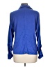 Eclair Blue Long Sleeve Blouse Size L - photo 2