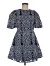 Nell 100% Polyester Blue Casual Dress Size 6 - photo 1