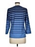 Talbots Blue 3/4 Sleeve Top Size M - photo 2