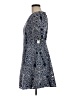 Nell 100% Polyester Blue Casual Dress Size 6 - photo 5
