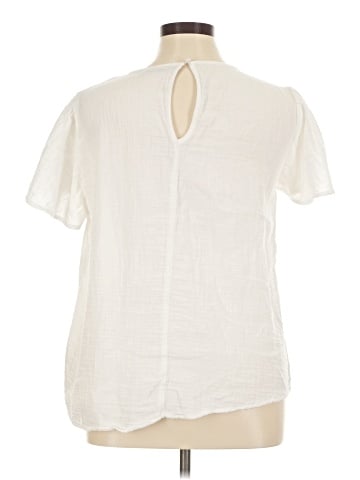 Lane Bryant Short Sleeve Blouse (view 2)