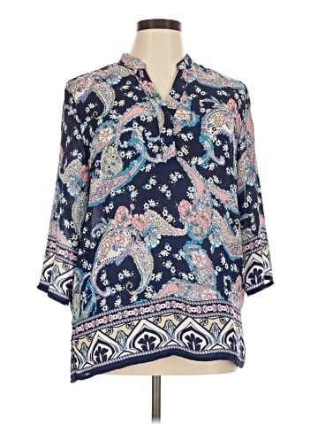 Rose & Thyme 3/4 Sleeve Blouse (view 1)