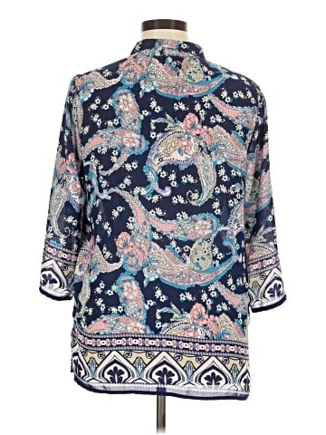 Rose & Thyme 3/4 Sleeve Blouse (view 2)