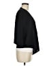 August Silk Black Cardigan Size M - photo 4