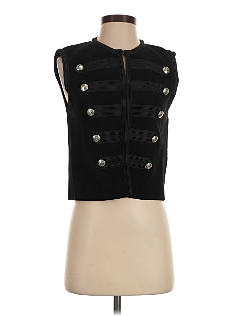 Pre-owned Mng Vest In Black