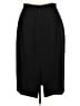 J.Crew 100% Wool Solid Black Wool Skirt Size 12 - photo 2